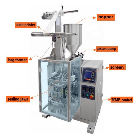 Filling automatic ketchup Vertical Packing Machine