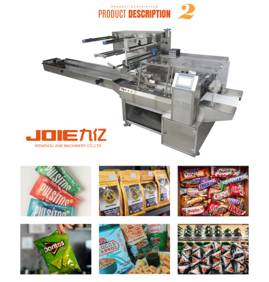 Automatic horizontal Multifunctional ice cream flow packaging machine