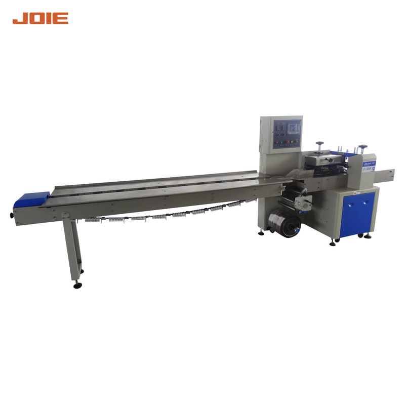 Automatic Flow Wrapping Machine With Feeding Belt